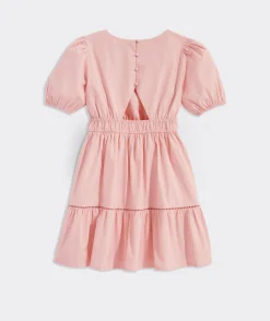 Girls' Poplin Shirtdress