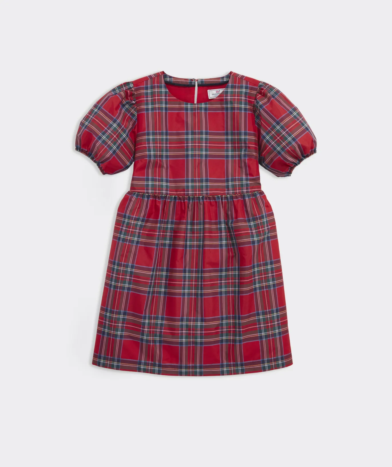 Girls' Printed Pleated Dress