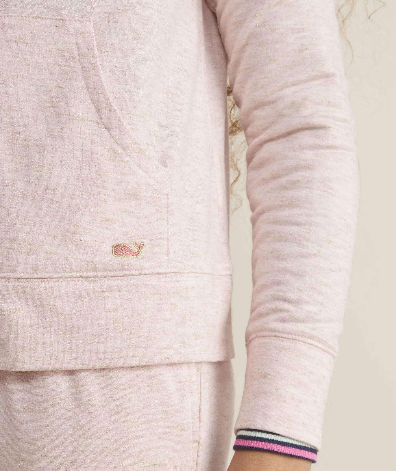 Girls' Ruffle Collar Sweatshirt