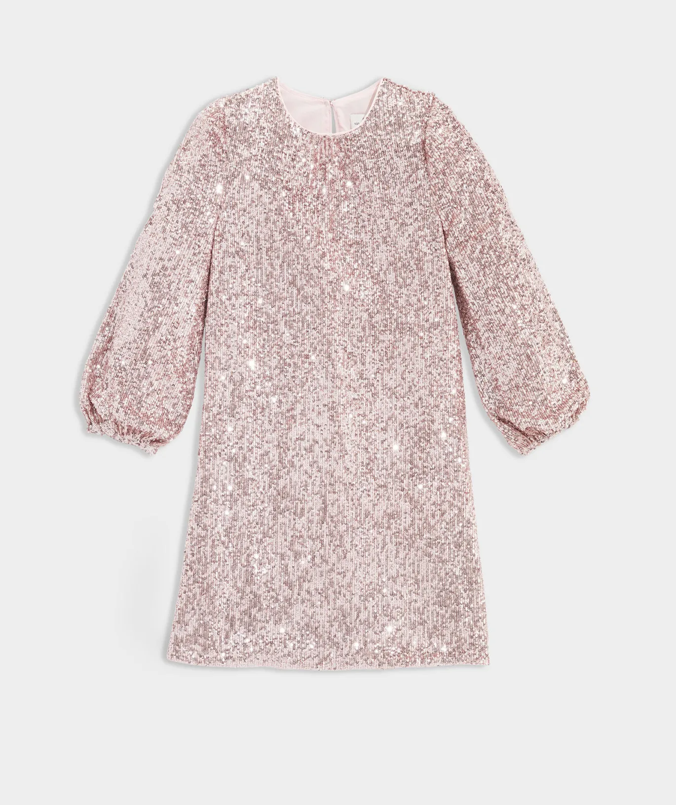 Girls' Smocked Long-Sleeve Dress