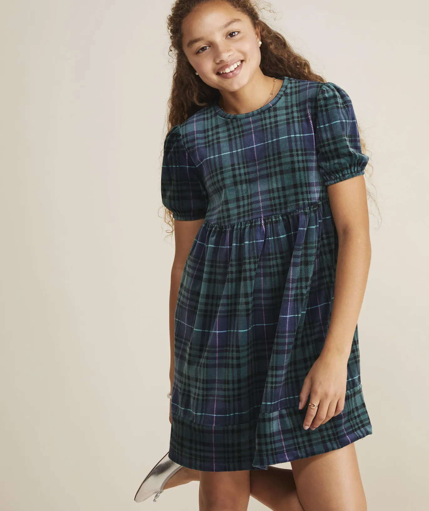 Girls' Smocked Tankini