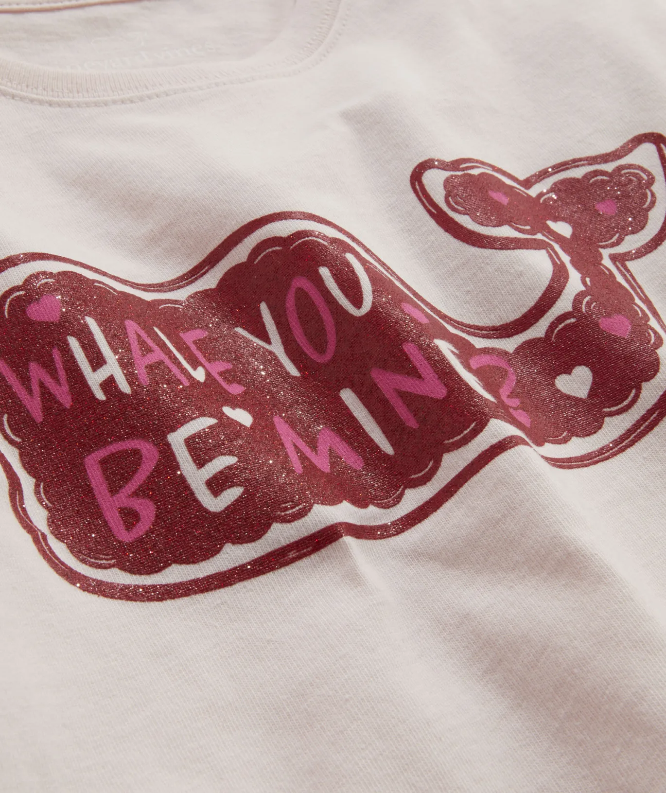 Girl's Hot Cocoa Whale Long-Sleeve Pocket Tee