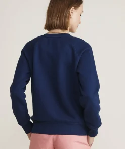 Graphic Terry Crewneck Sweatshirt