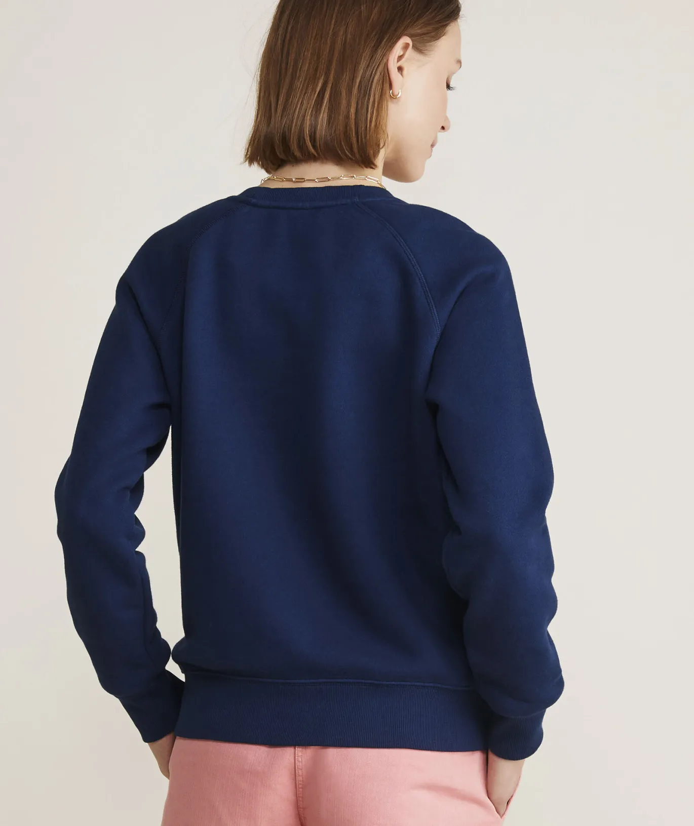 Graphic Terry Crewneck Sweatshirt