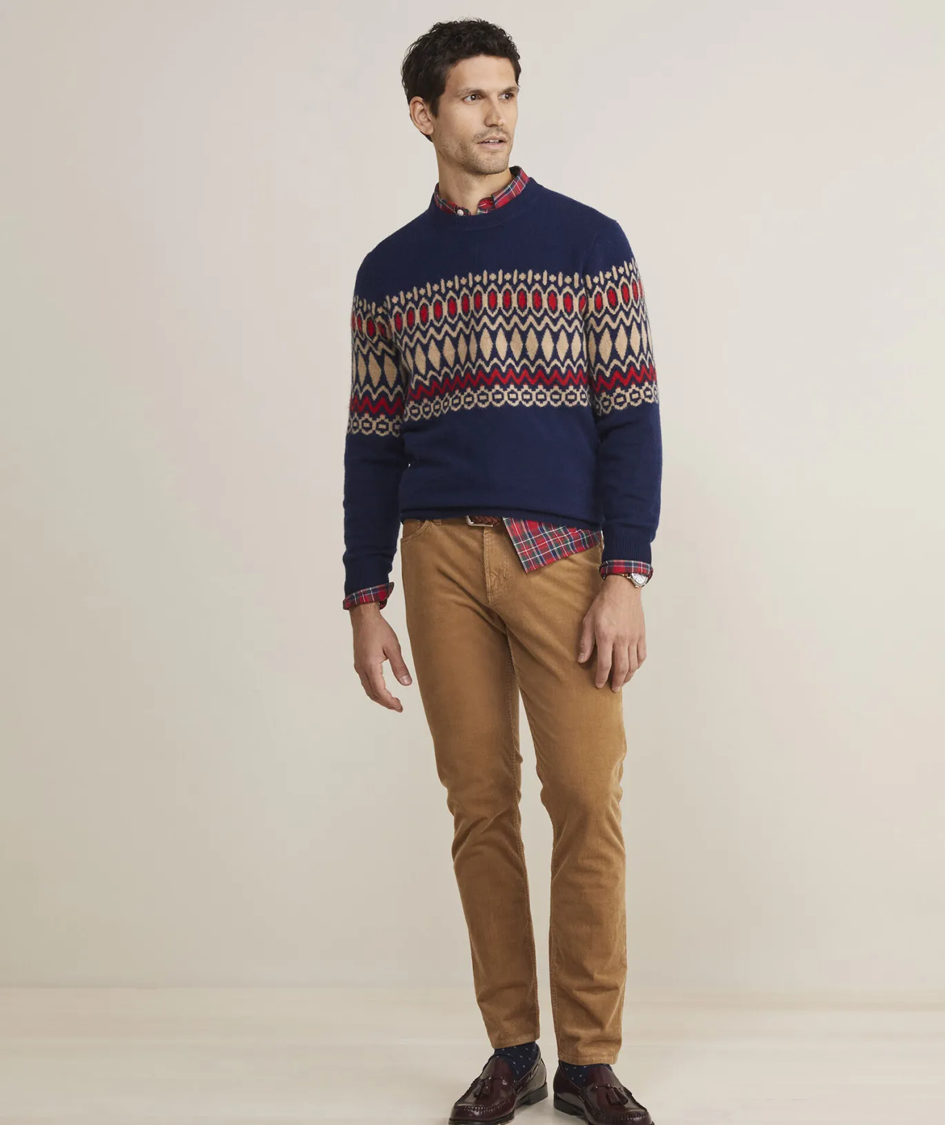 Heritage Fair Isle Crewneck Sweater