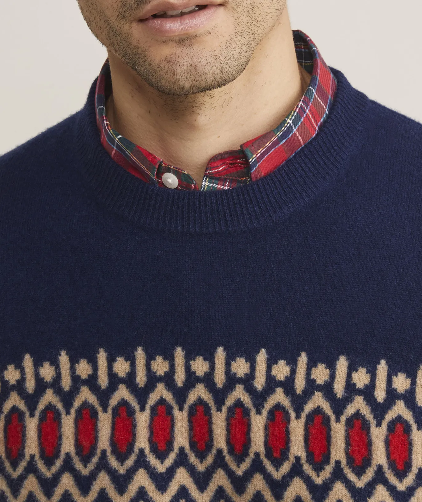 Heritage Fair Isle Crewneck Sweater