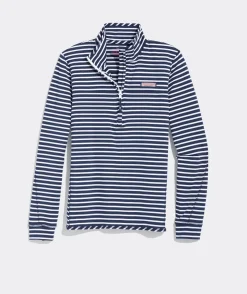 Hooded Snap Front Golf Pullover