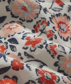 Ivy League Floral Ruffle Dress
