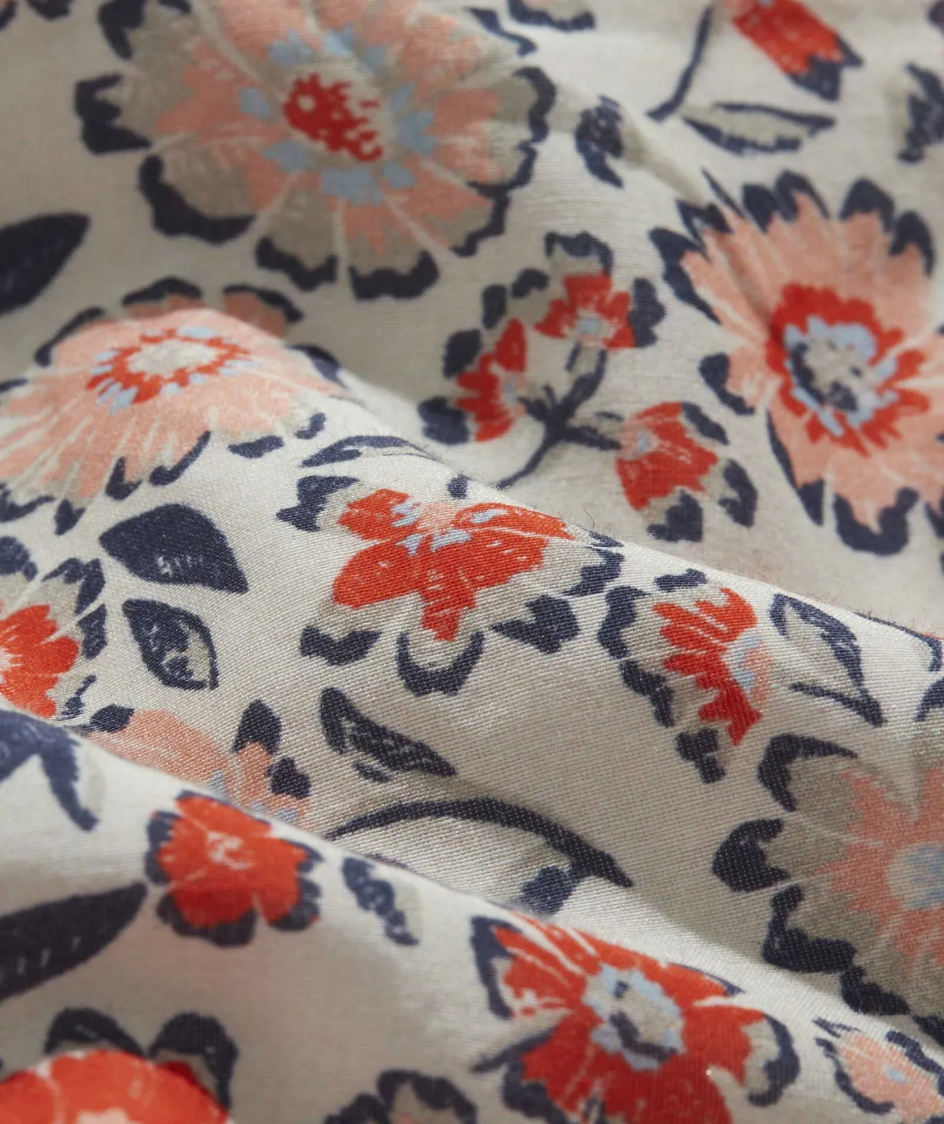 Ivy League Floral Ruffle Dress