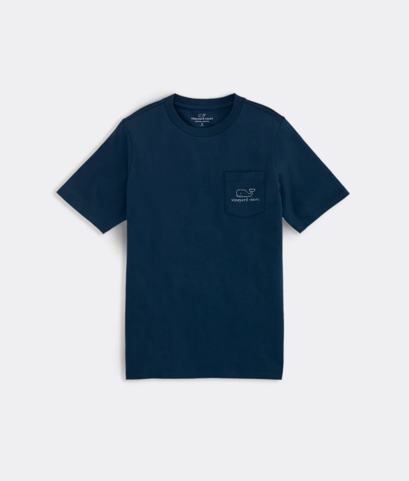 Kids' Vintage Whale Short-Sleeve Pocket Tee