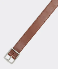 Leather & Webbing Reversible Belt