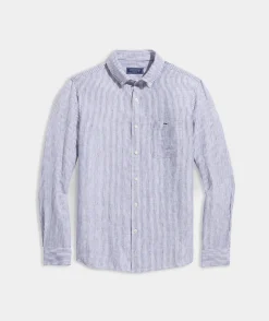 Linen Stripe Shirt