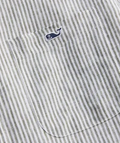 Linen Stripe Shirt