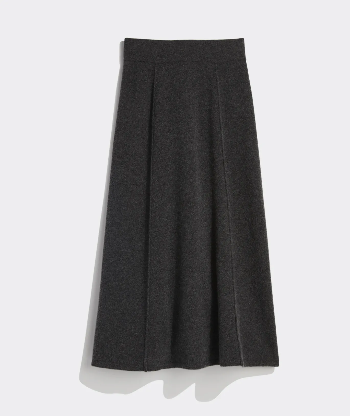 Merino Wool Midi Skirt