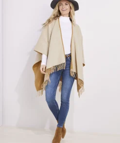 Merino Wool Reversible Wrap