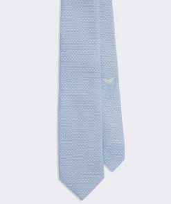 Micro Whales Silk Tie