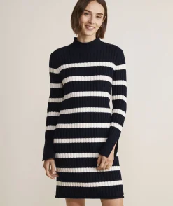 Mockneck Sweater Dress