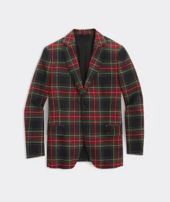 Moon Wool Tartan Blazer