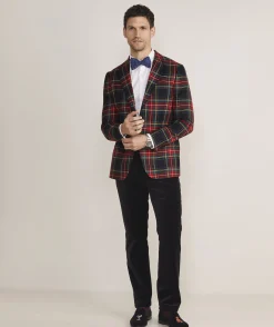 Moon Wool Tartan Blazer