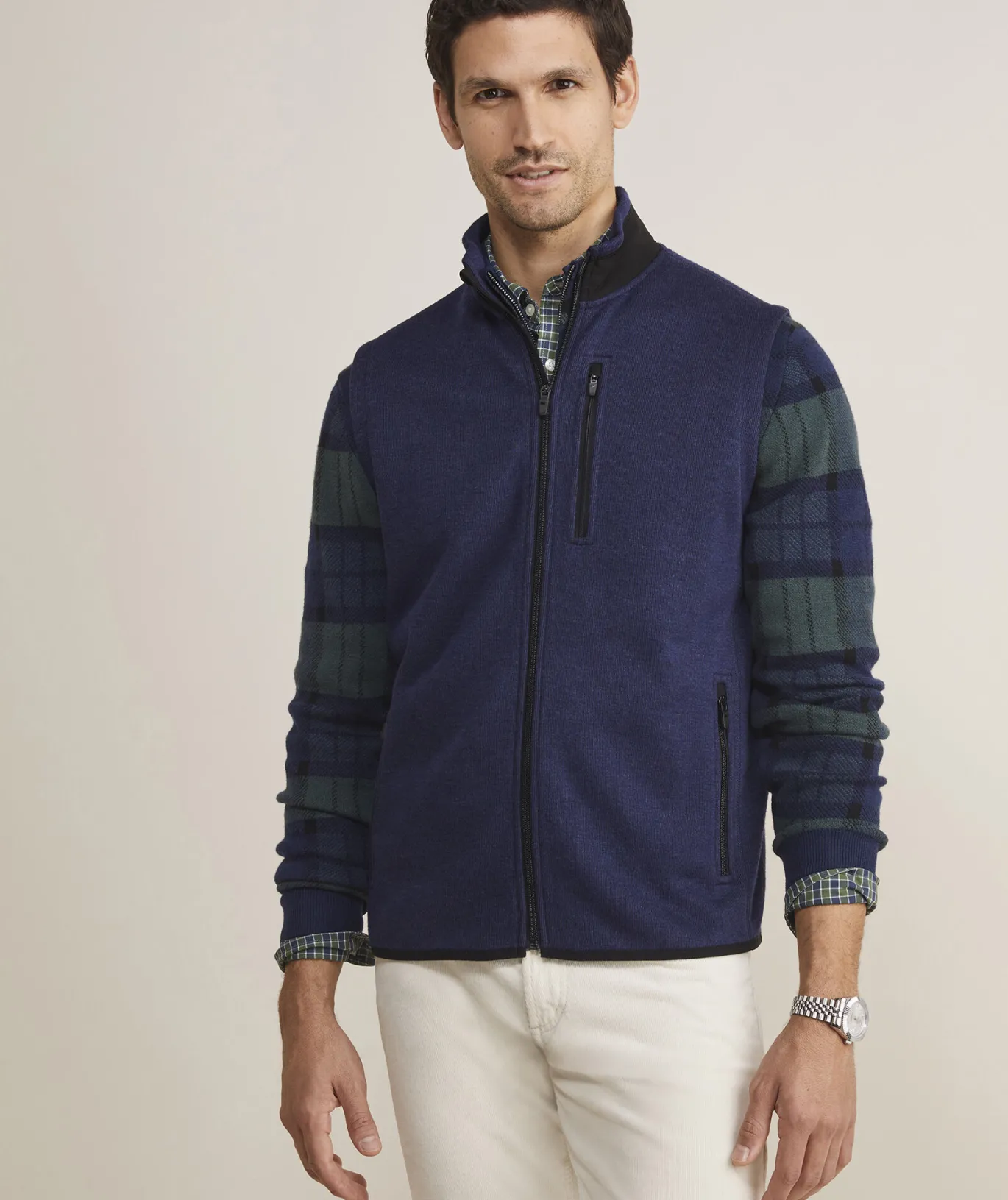 Mountain Sweater Fleece Vest