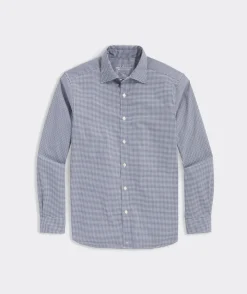 On-The-Go brrrĀŗ Gingham Spread Collar Shirt