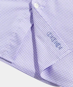 On-The-Go brrrº Gingham Spread Collar Shirt
