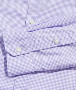 On-The-Go brrrº Gingham Spread Collar Shirt