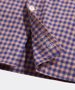 On-The-Go Nylon Gingham Shirt
