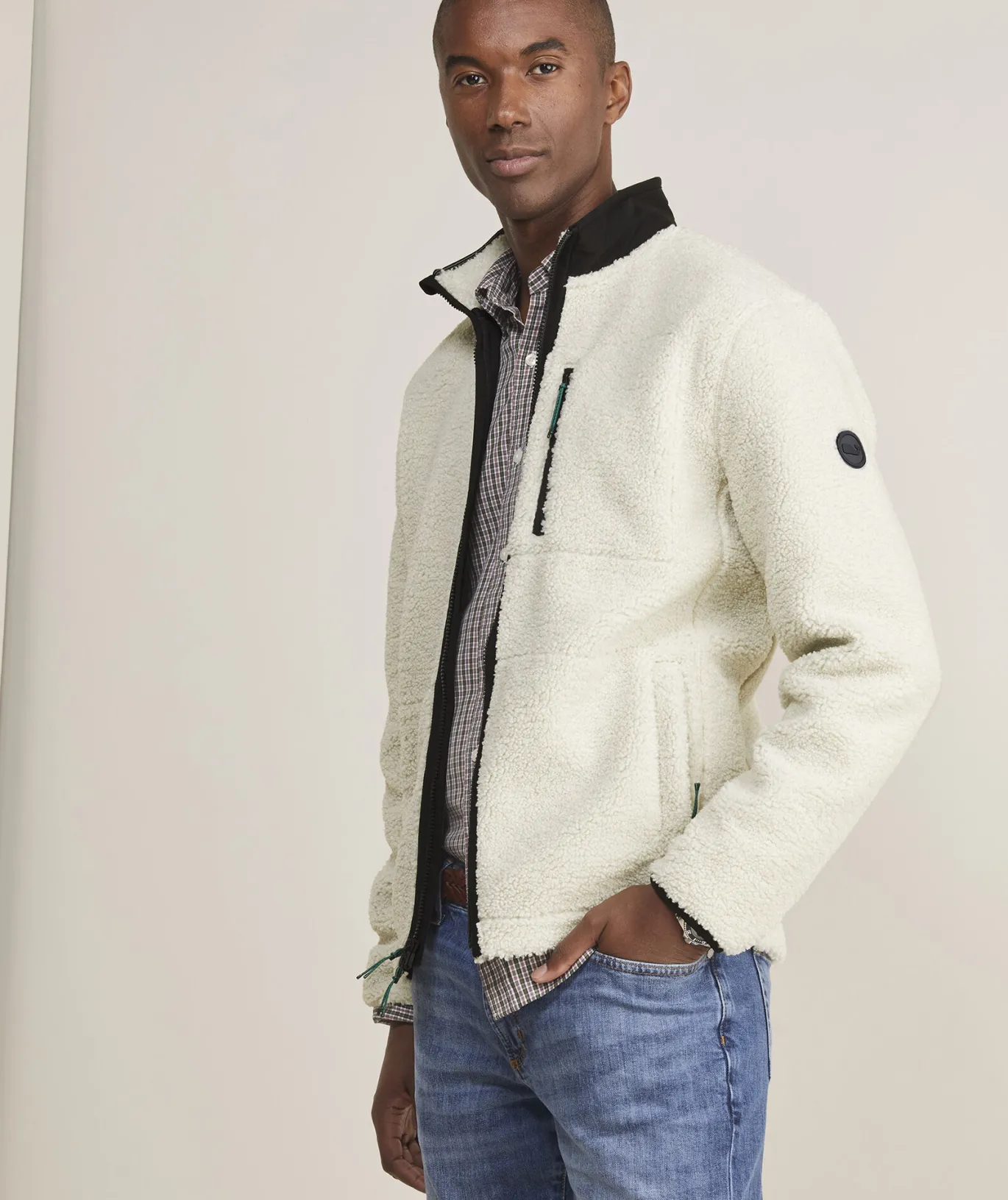 On-The-Go Sherpa Full-Zip Jacket