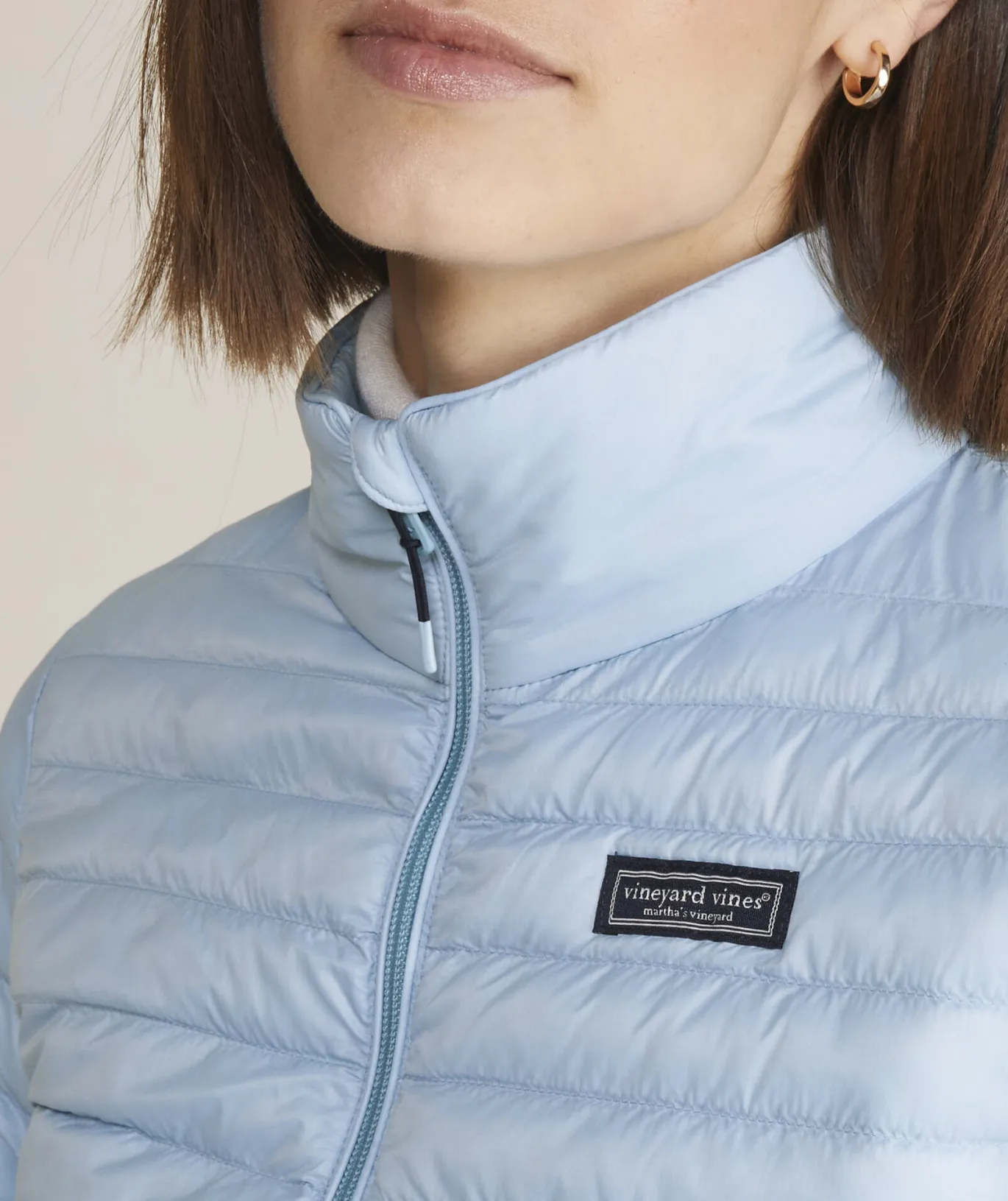 Oversized Corduroy Puffer Vest