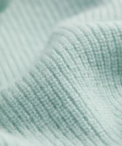 Oversized Ribbed Luxe Crewneck Sweater