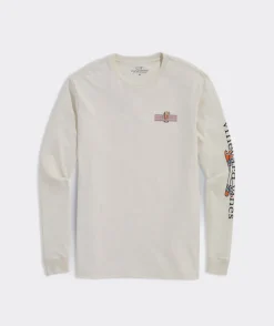 Painted Hot Toddy Logo Box Long-Sleeve Tee
