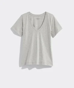 Pima Cotton V-Neck Tee