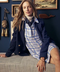 Plaid Popover Dress
