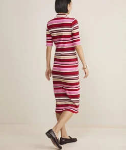 Rib Knit Midi Dress