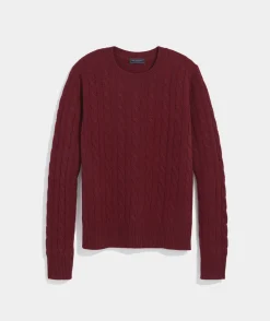 Ribbed Cashmere Polo Sweater