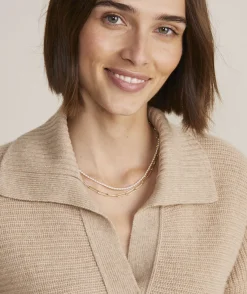 Ribbed Cashmere Polo Sweater