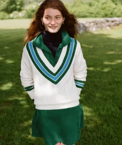Rope Intarsia Crewneck Sweater