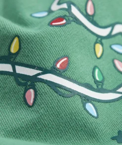 Santa Hat Whale Long-Sleeve Pocket Tee