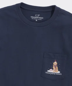 Santa's Helper Long-Sleeve Pocket Tee