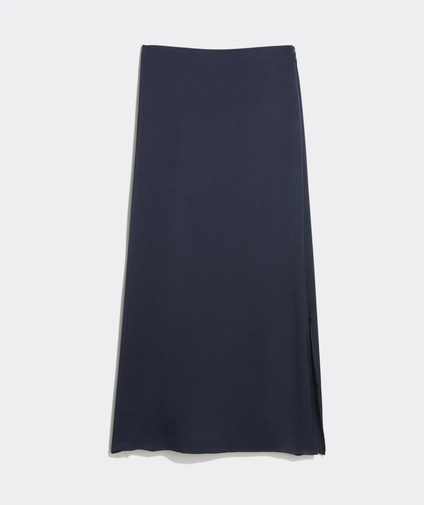 Satin Midi Slip Skirt