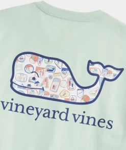 Ski Patch Whale Short-Sleeve Pocket Tee