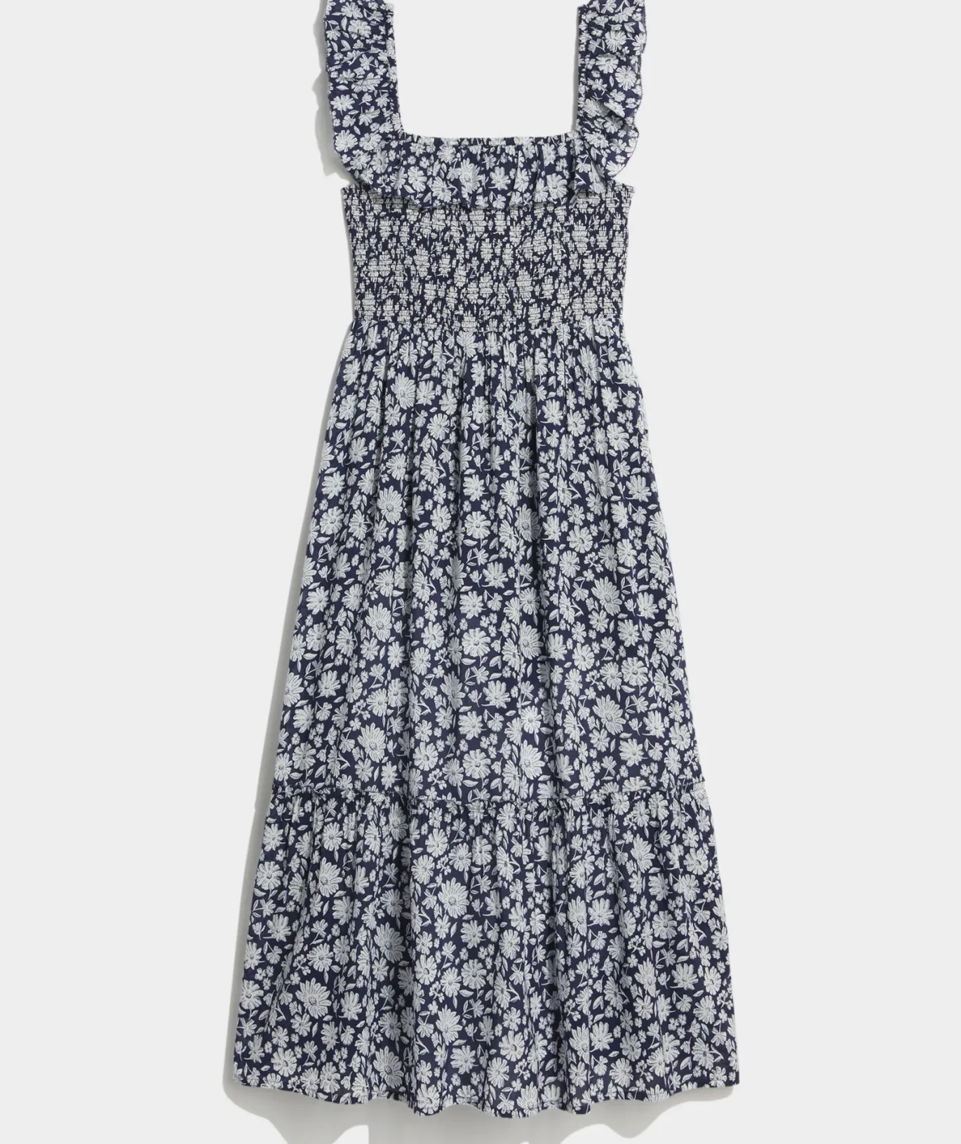 Smocked Midi Dress