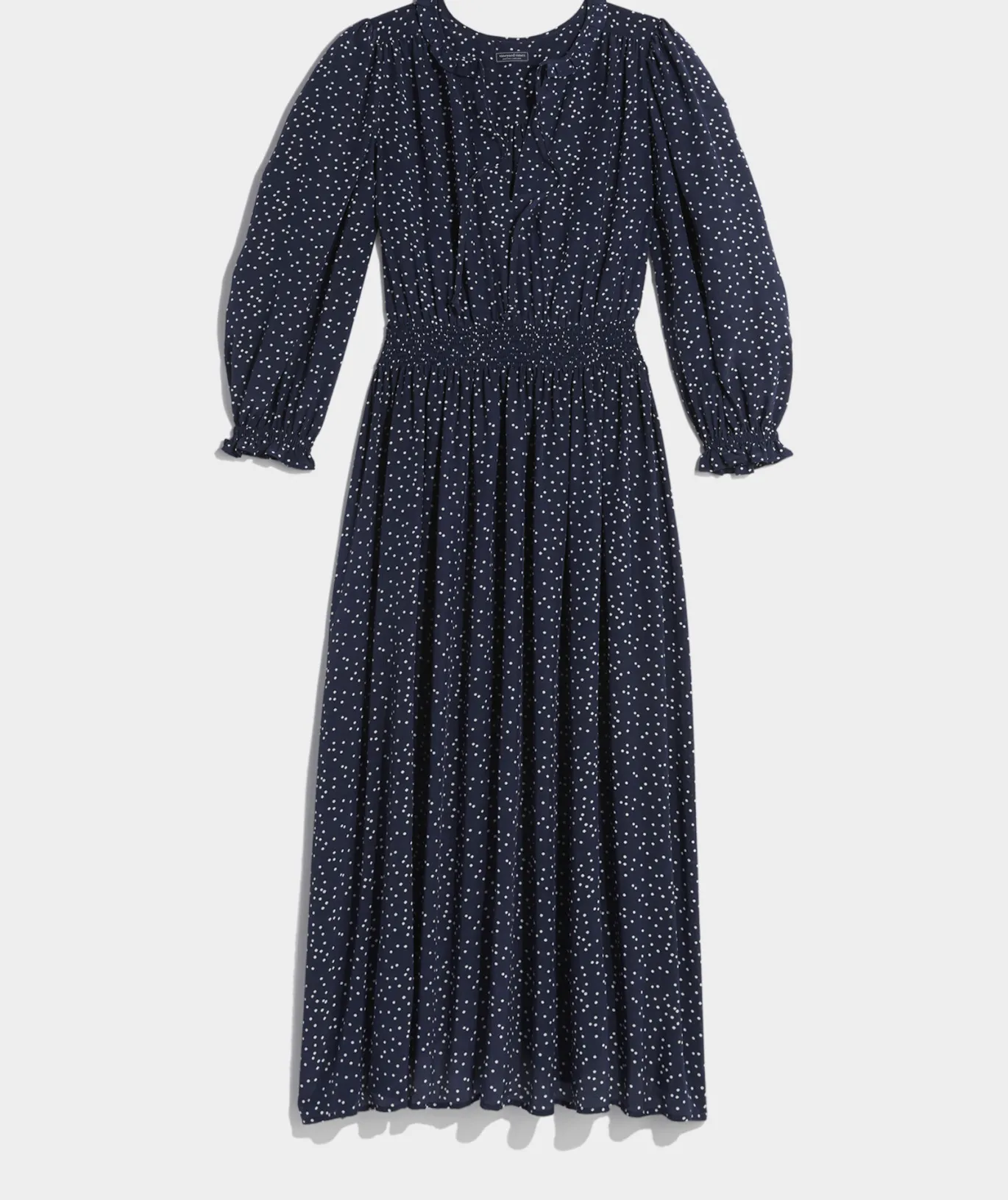 Smocked Waist Maxi Dress