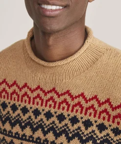 Snowflake Rollneck Sweater