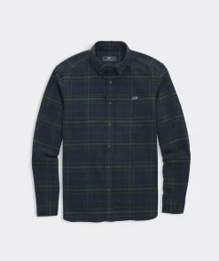 Stretch Flannel Blackwatch Shirt