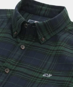 Stretch Flannel Blackwatch Shirt