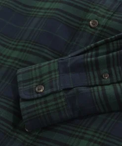 Stretch Flannel Blackwatch Shirt