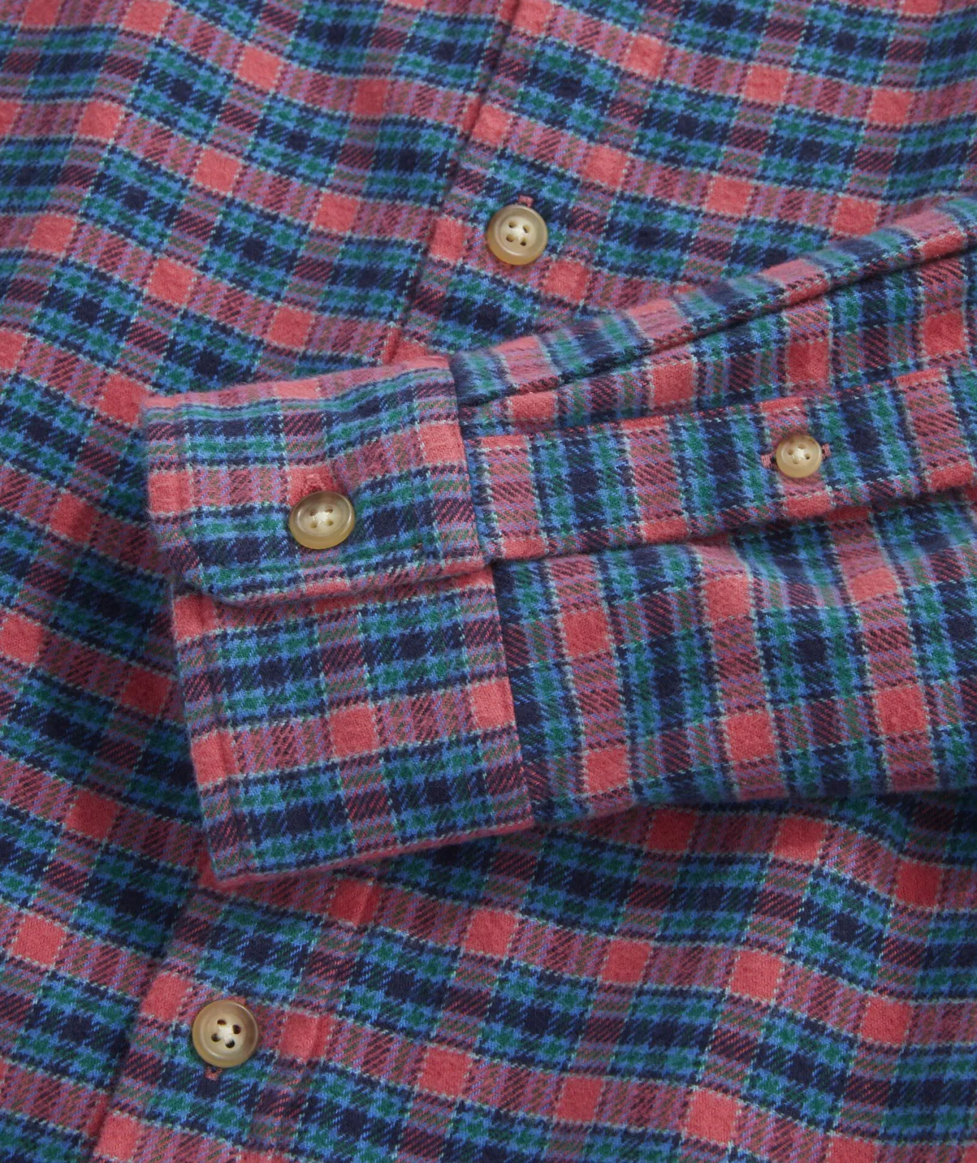 Stretch Flannel Check Shirt