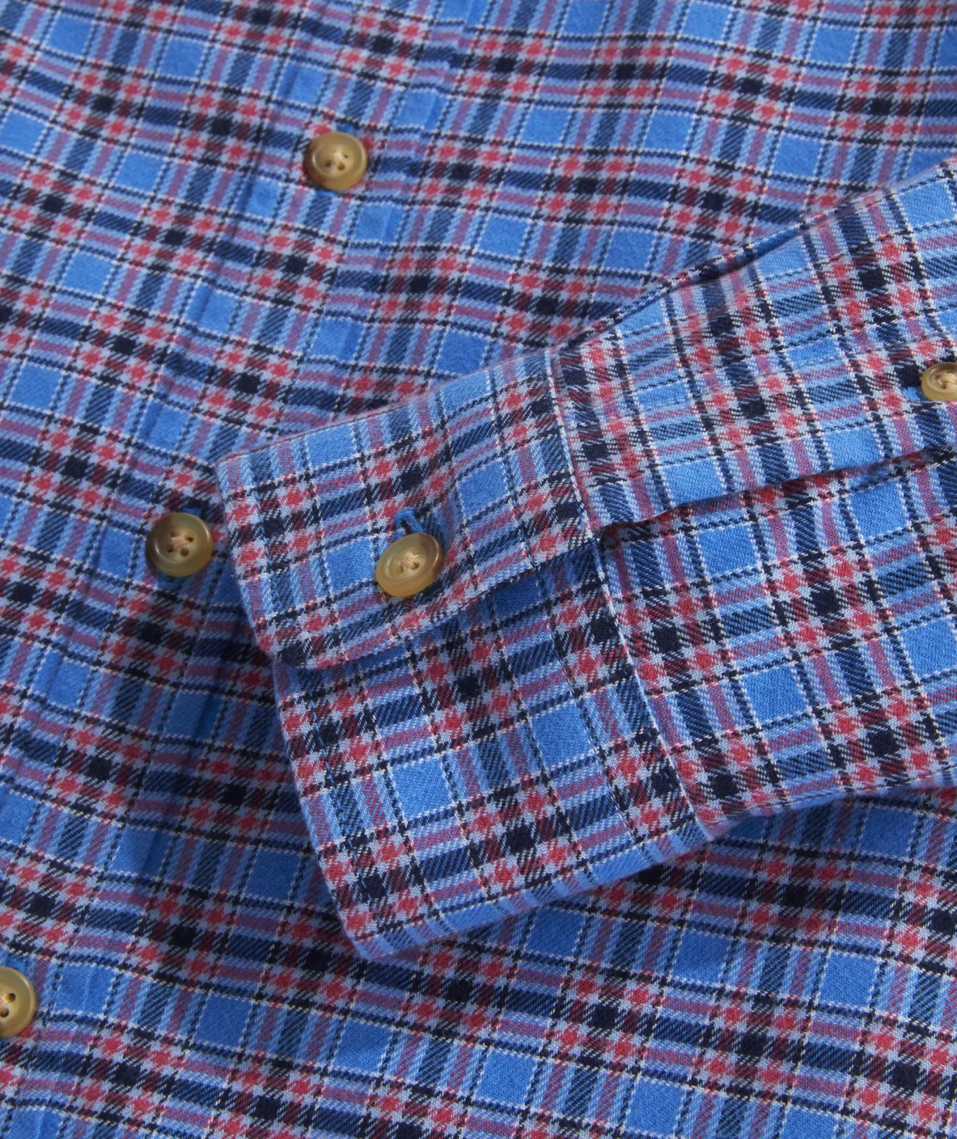 Stretch Flannel Check Shirt